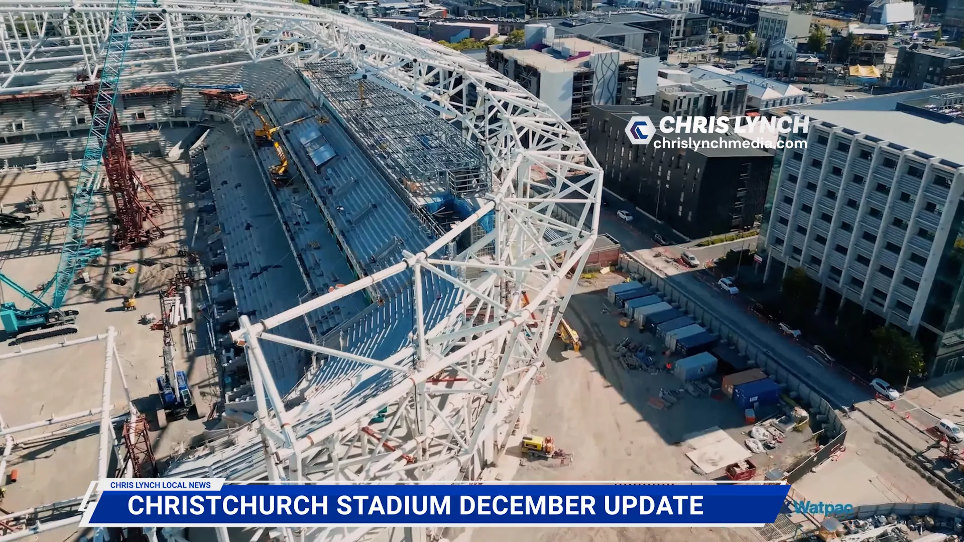 Construction milestone reached at One New Zealand Stadium