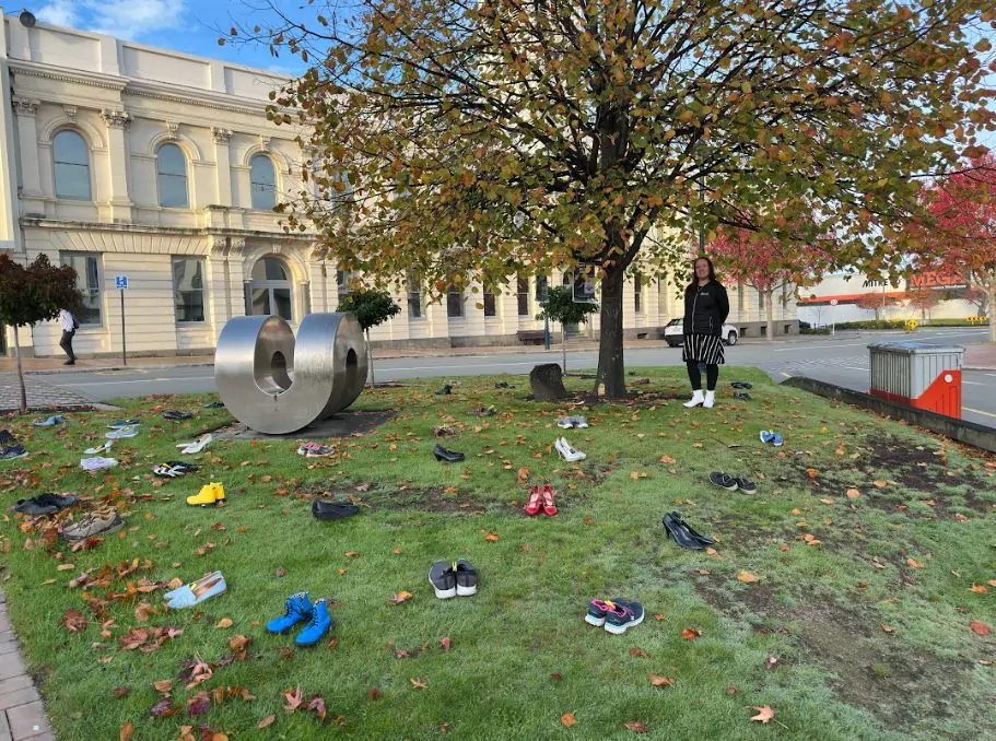Shoe display honours 46 lives lost on South Canterbury roads