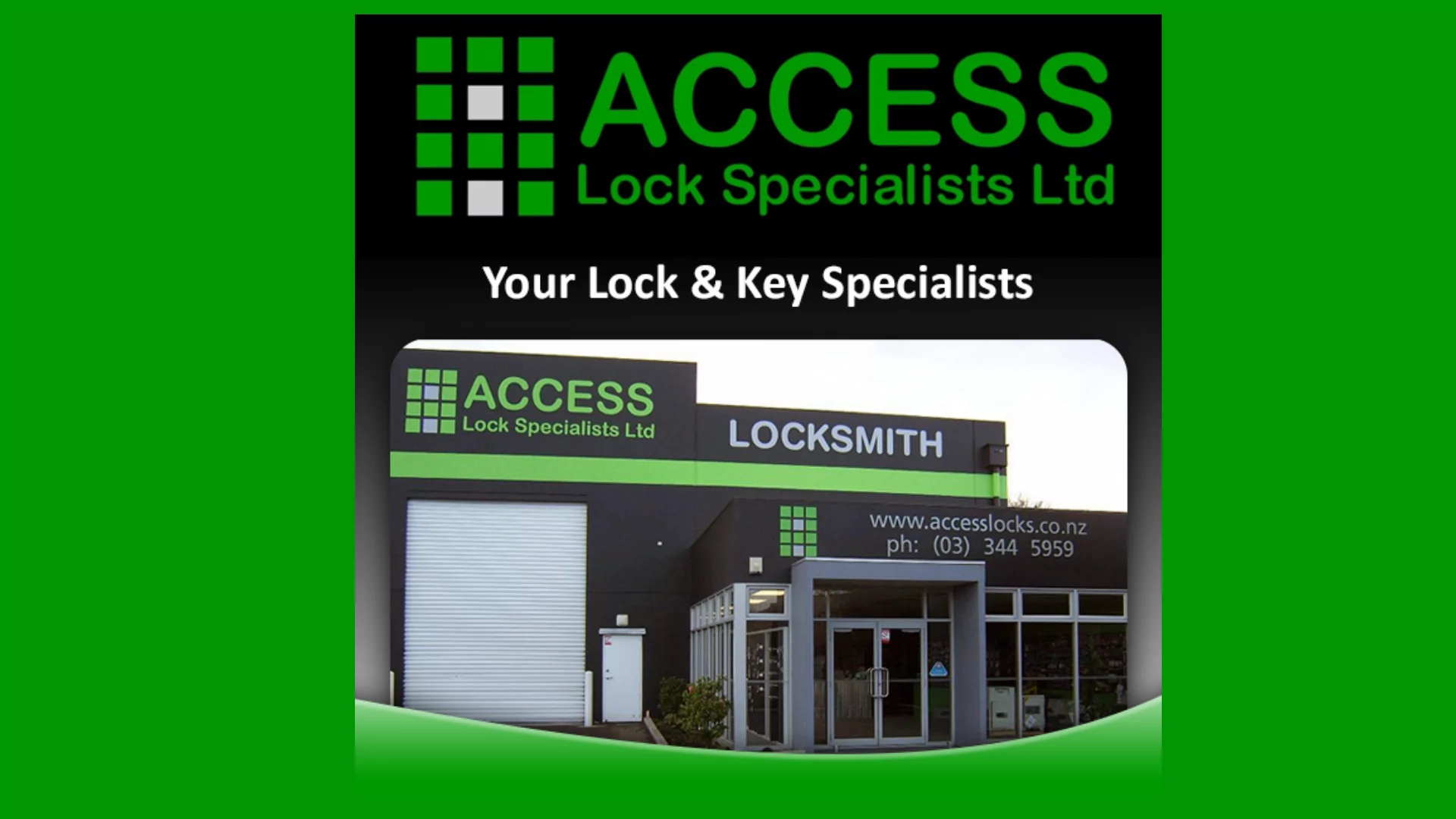 Trusted Christchurch lock experts