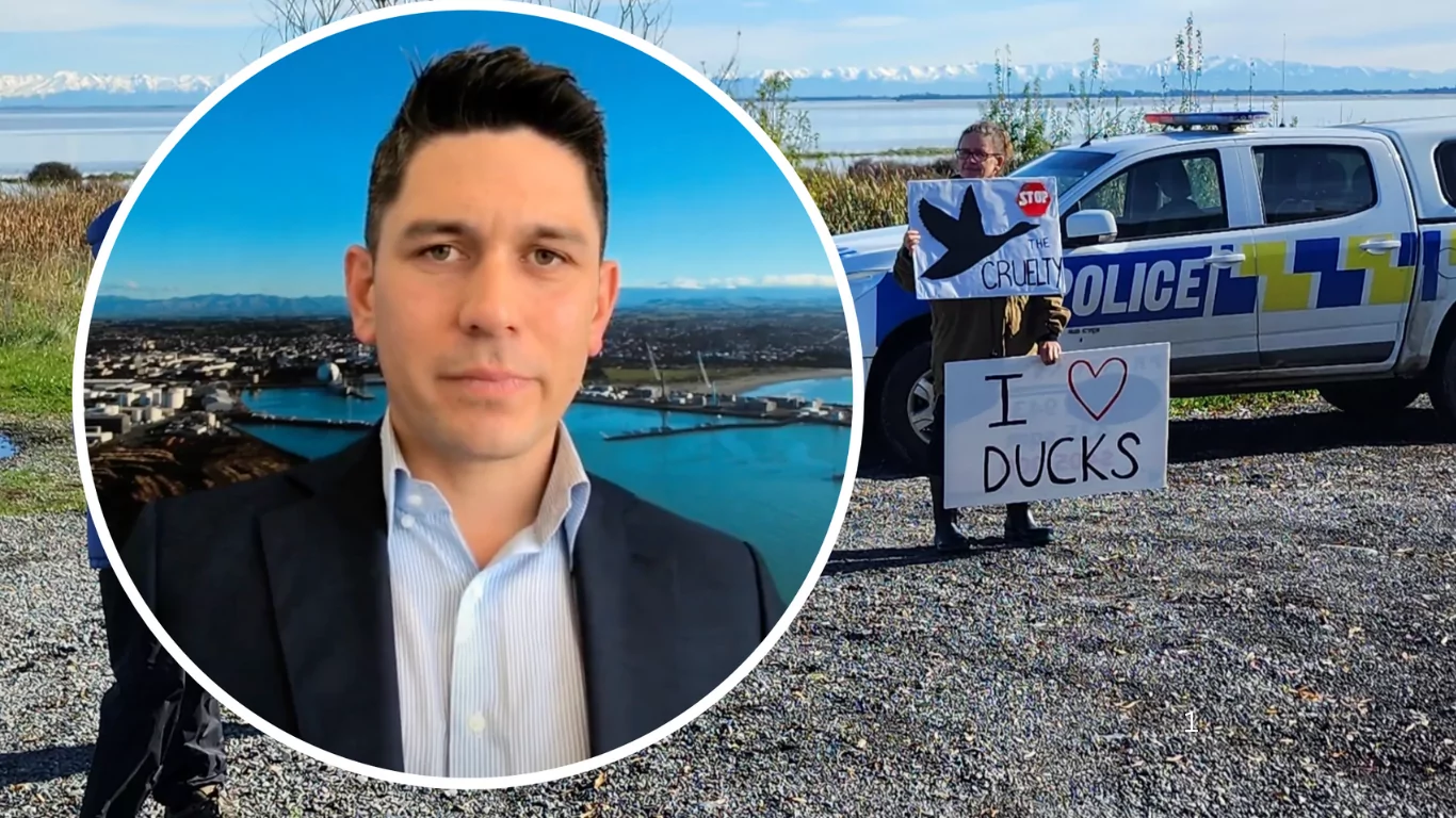 Minister slams drone protest at duck shooting event as ‘dangerous and incredibly stupid’