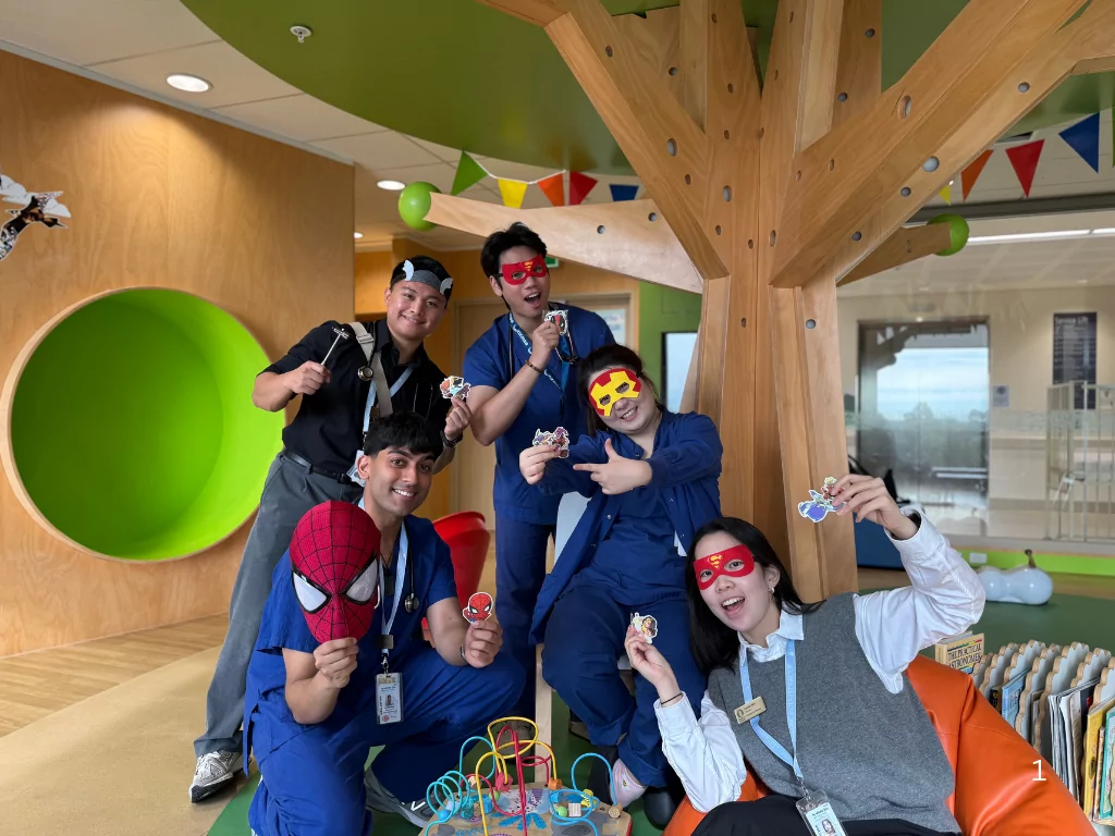 Superheroes bring joy to young patients at Christchurch Hospital