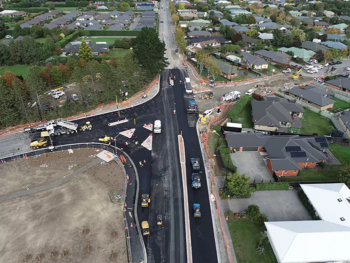 Selwyn District Council addresses uneven surface at new $5.6M Rolleston intersection