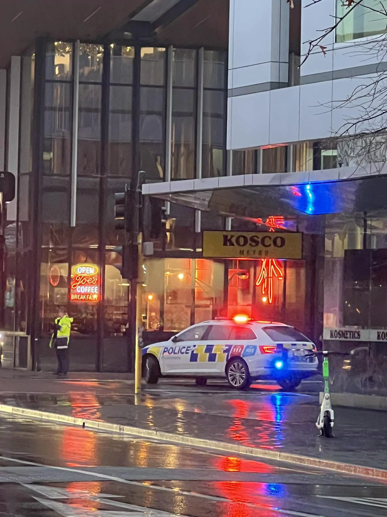 Police cordon off central Christchurch street following incident