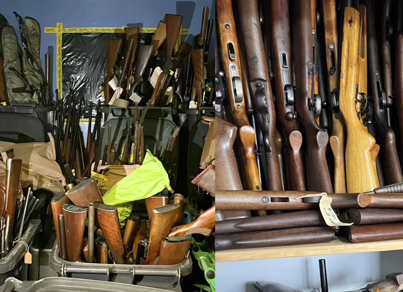 Police uncover nearly 500 firearms at Gore property in one of New Zealand’s largest weapons seizures