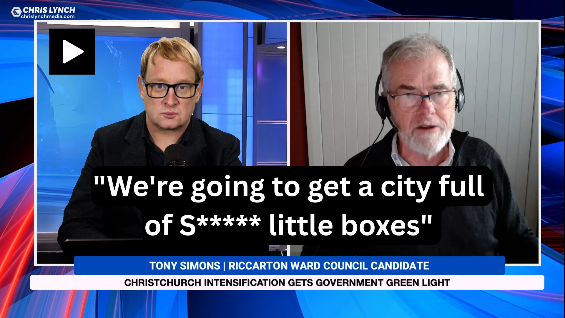 Council candidate slams Government decision on Christchurch intensification