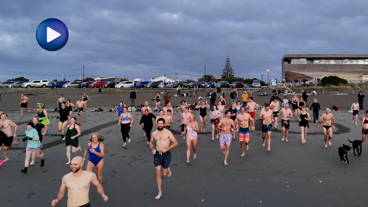Midwinter Polar Plunge brings courage and connection to New Brighton