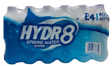 Hydr8 Spring Water recalled over plastic contamination risk