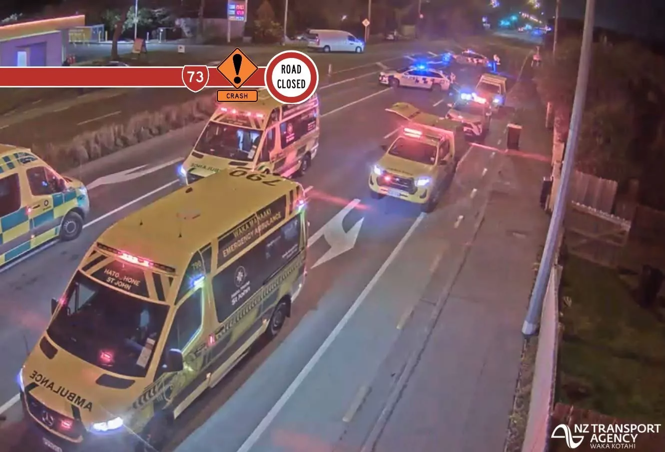 Three injured in serious crash in Christchurch