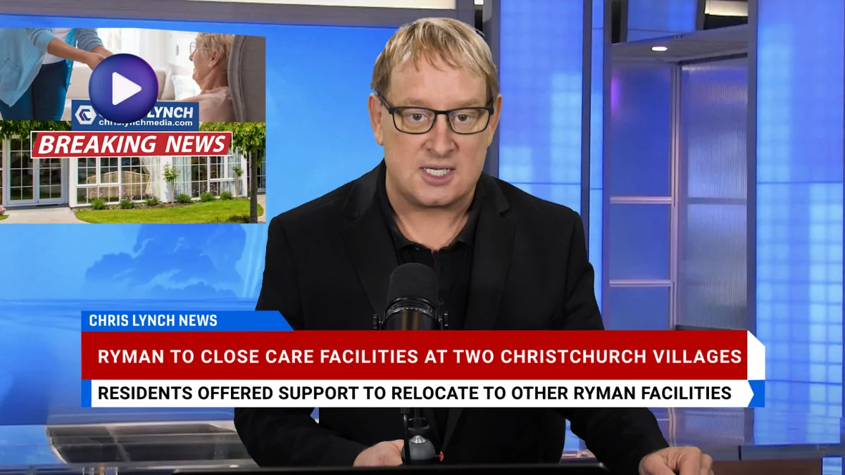 BREAKING: Ryman to close care facilities at two Christchurch villages, sparking concern over aged care model