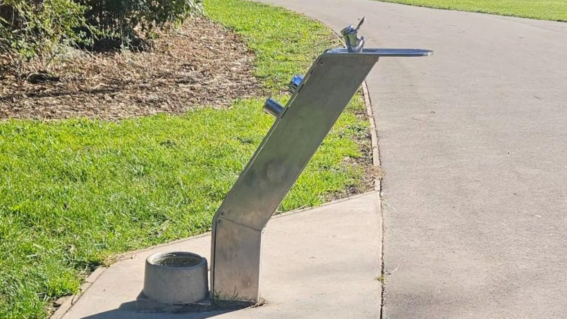 Drinking fountain to be moved: ‘No thought’ put into placement