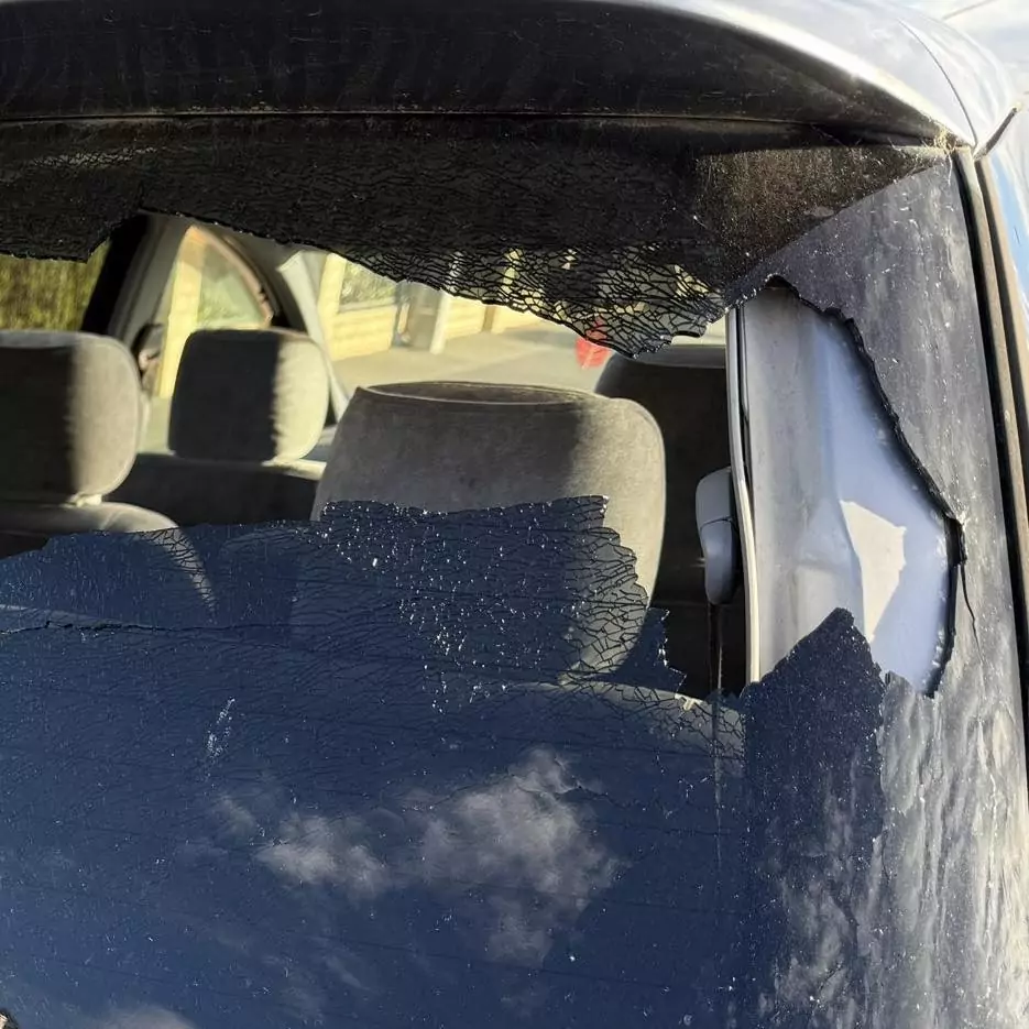 Rock thrown through Canterbury MP’s car window