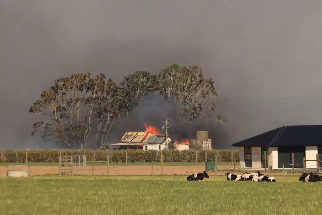 Multiple fires damage buildings, force evacuations near Kaikōura