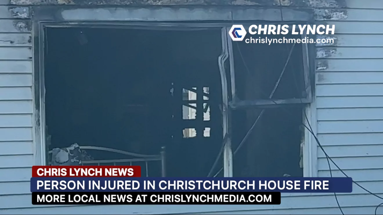 Person injured after house fire in Christchurch suburb