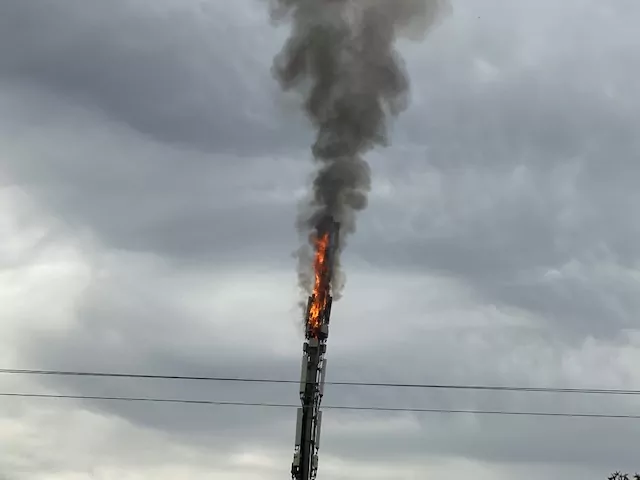 Man charged following cellphone tower arsons