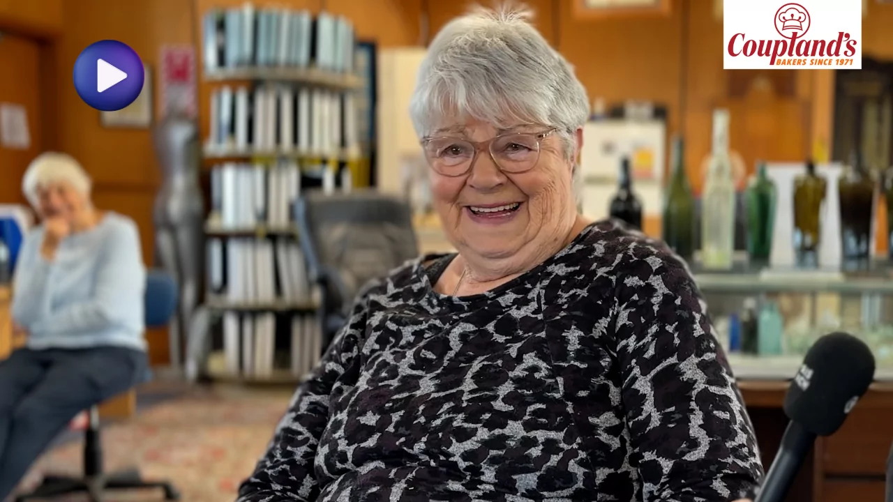 Peggy Butterfield honoured with Coupland’s Community Hero Award for service to New Brighton Museum