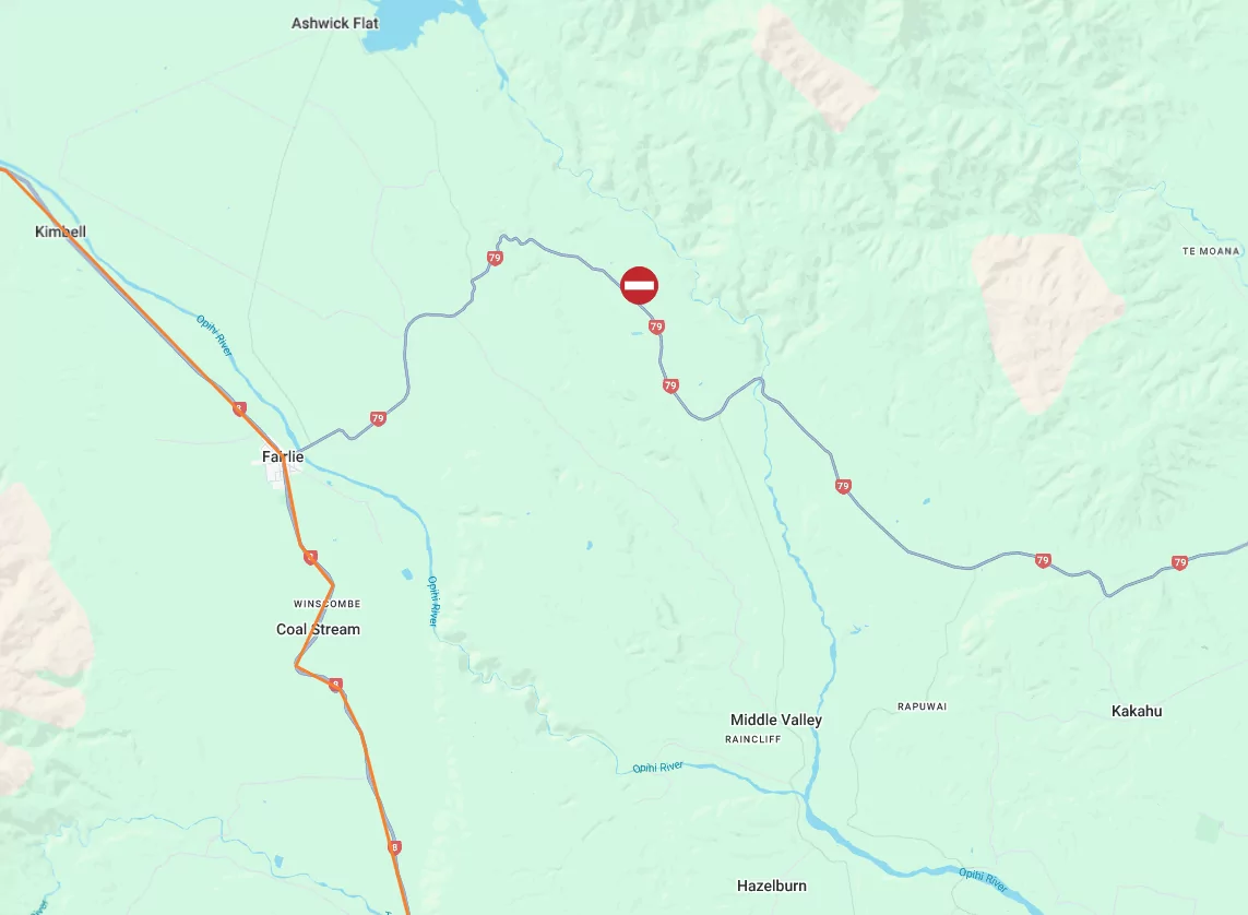 Five injured, two seriously, in South Canterbury crash; State Highway 79 closed