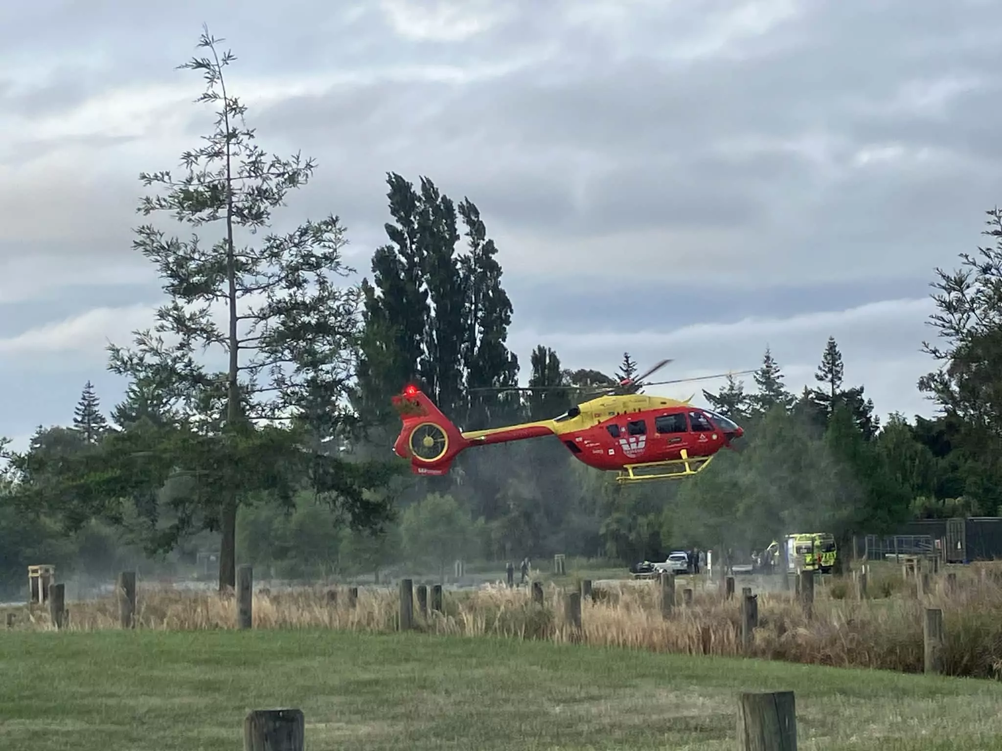 Search for missing man in water rescue operation in Harewood