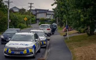 Man arrested after ramming police car and fleeing scene