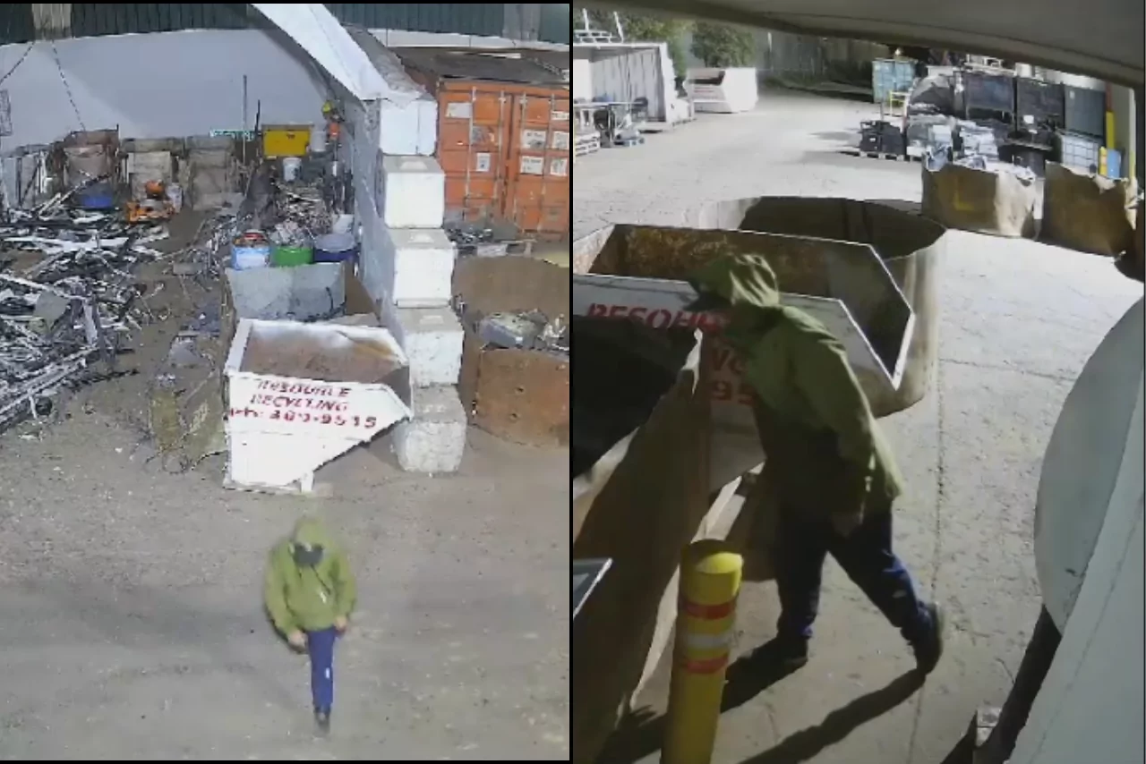Police seek identity of person linked to scrap metal thefts in Woolston