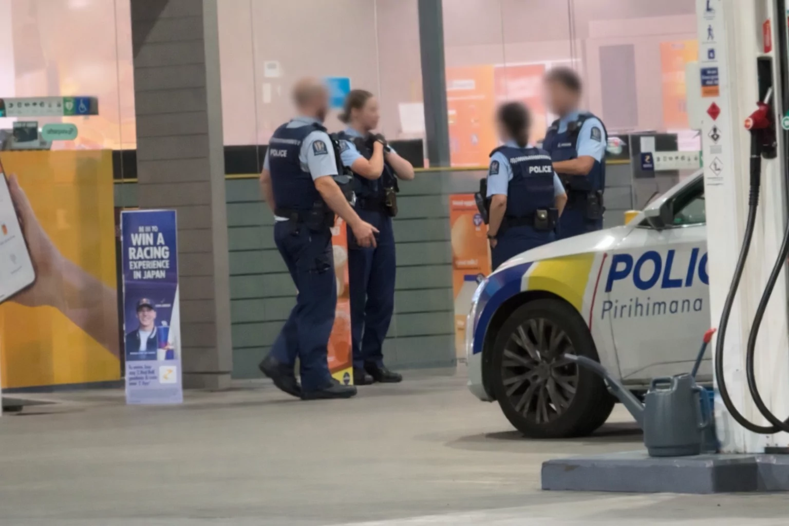 Armed youths target Christchurch service stations