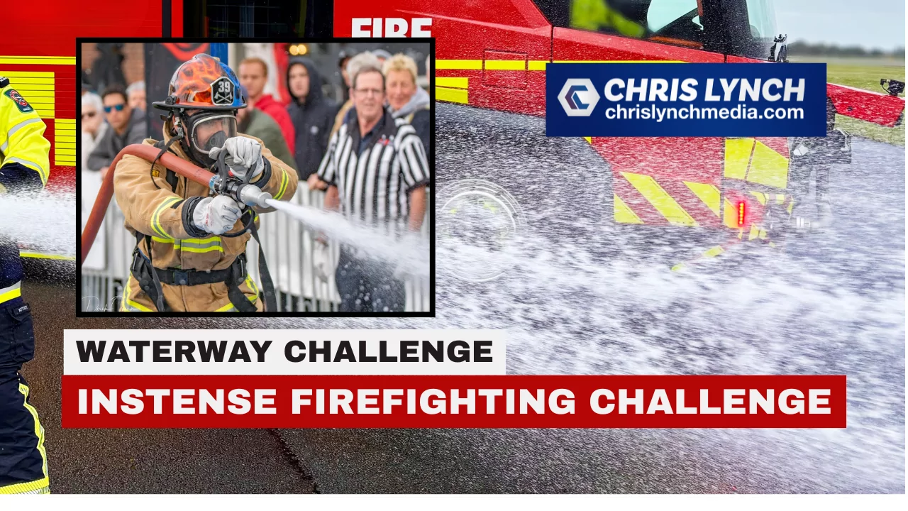 Firefighters compete in South Island Waterway Challenge in Rangiora