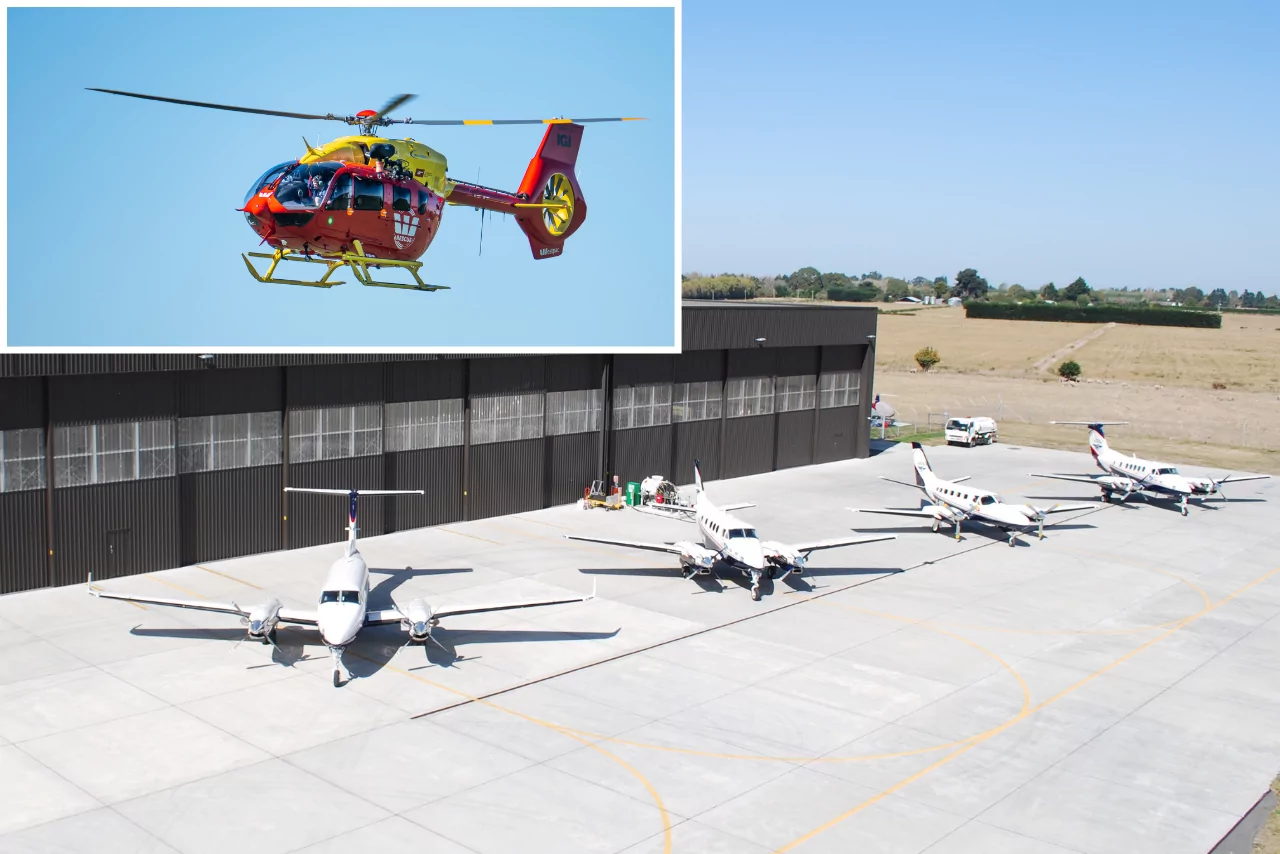Christchurch aviation company opens hangar doors to public