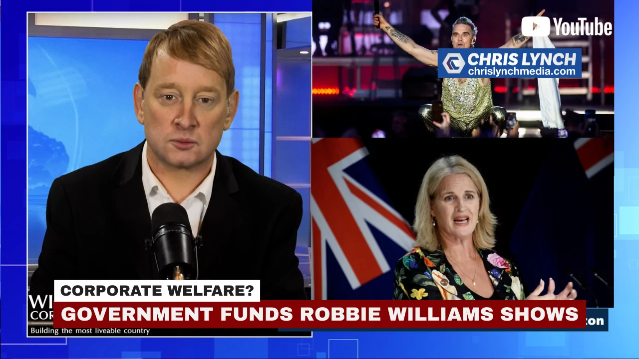 Government defends decision to funding Robbie Williams concerts
