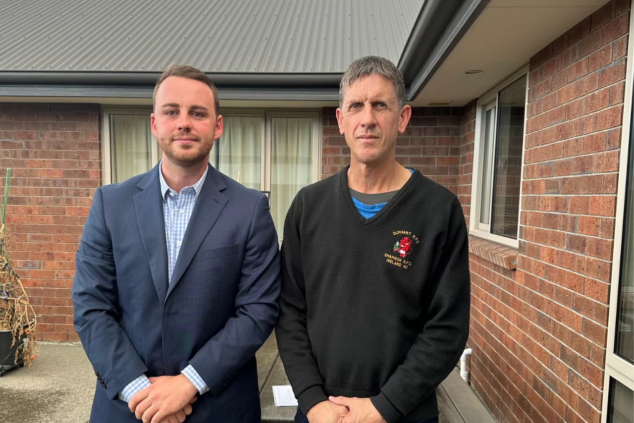 Tom Rutherford and Simon McGrath