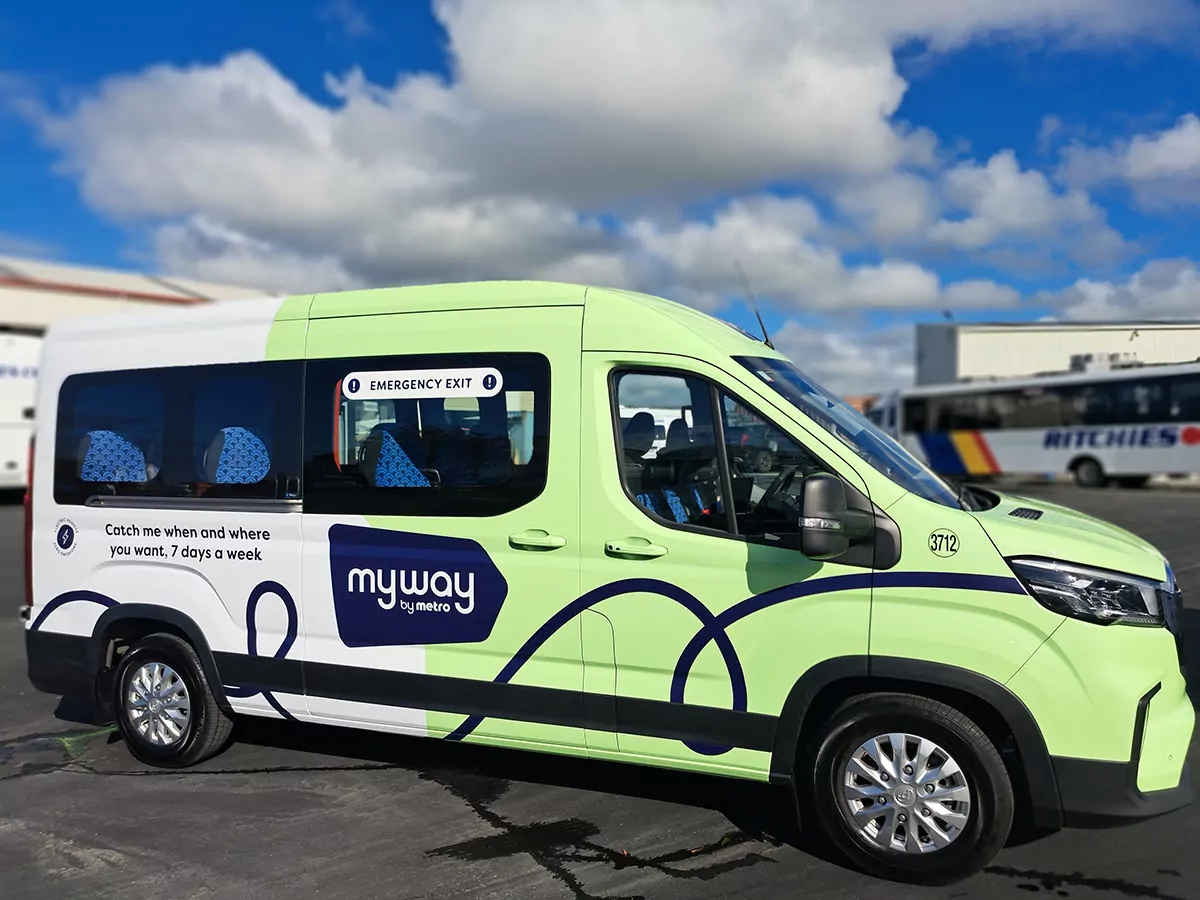 Timaru MyWay fleet set to go fully electric