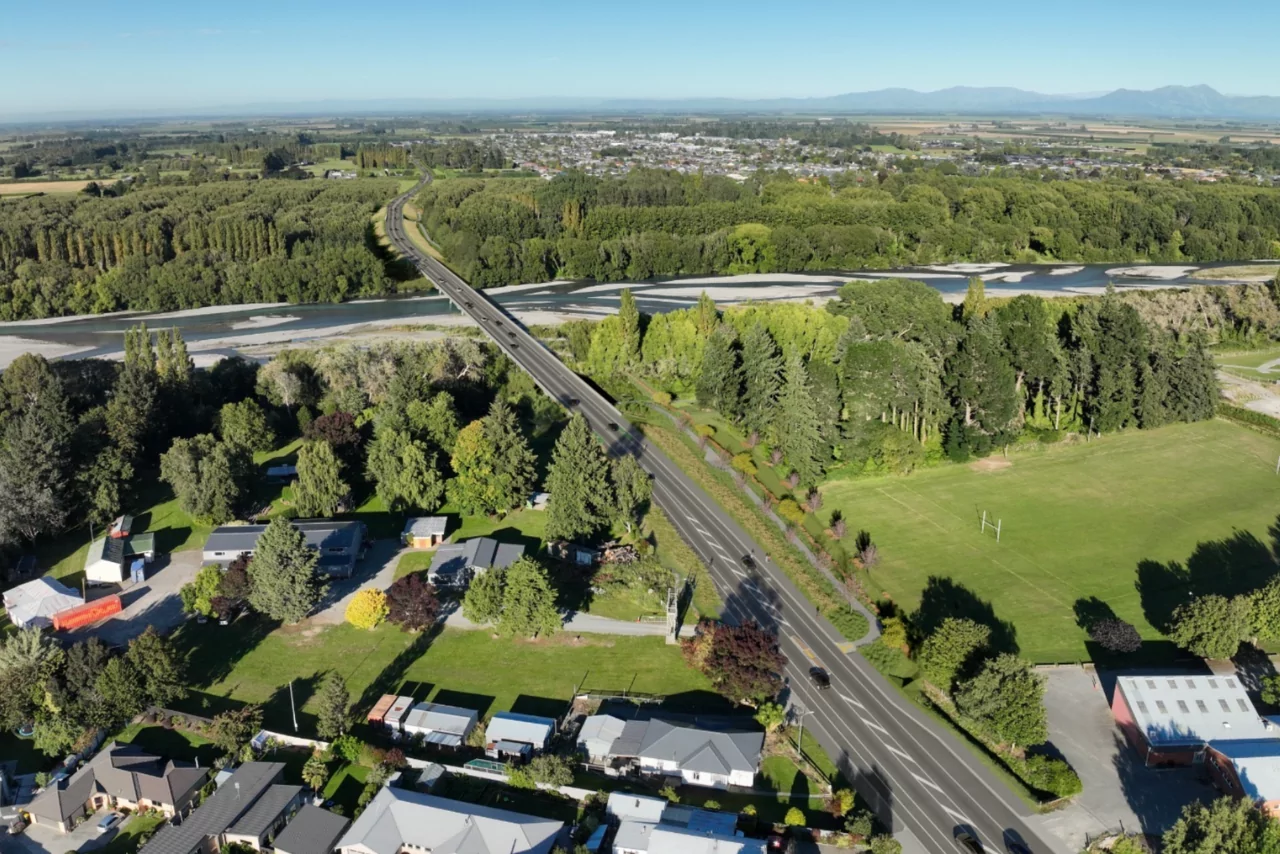 Construction begins on second Ashburton bridge